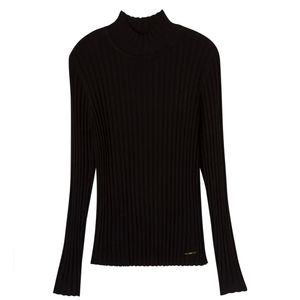 Tahari Black Petite Medium Knit Sweater